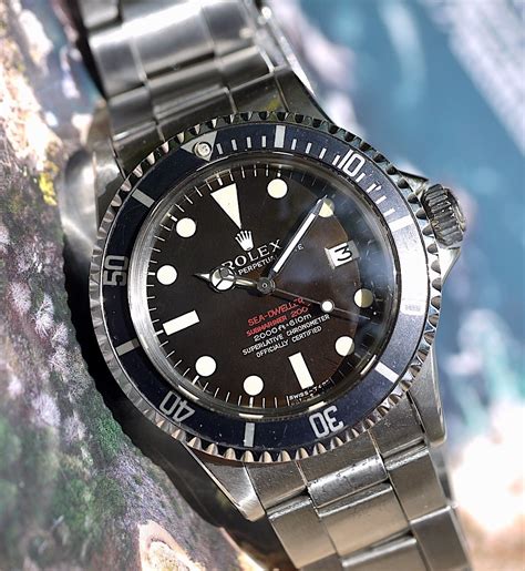 come lucidare quadrante rolex sea dweller|rolex double red sea dweller.